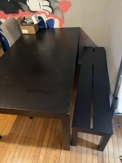 Table 2 Chairs And Bench
