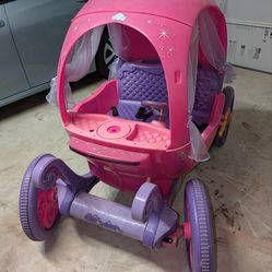 Ride on 24v princess carriage