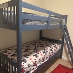 Two (2) Like New - Twin Over Twin Bunk Beds. $250 Per. No Mattress Included 