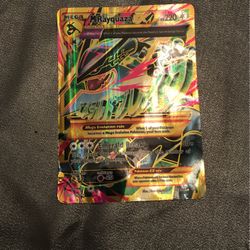 Pokémon Mega Rayquaza EX Jumbo Card
