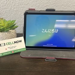 iPad Mini 7 Cellular 128GB Purple w/ Case