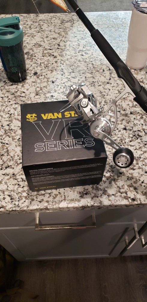 Fishing Reel and Rod Van Staal