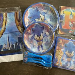 SONIC Birthday Party Supplies Pack