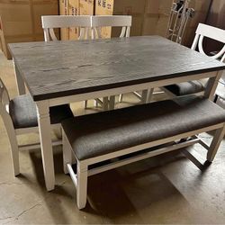 Di n i n g   T a b l e With Bench On Sale 🔥 