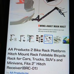 New Bike Rack $65obo