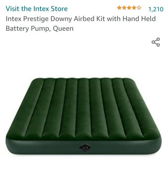 Queen Sized Intex Mattress