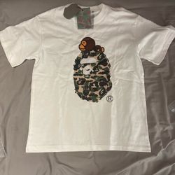 BAPE Baby Milo Camo Ape Head T-Shirt