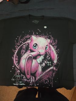 Mew Pokemon Graphic T-Shirt  [XL, Lg, sm]
