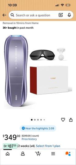 Ulike IPL Hair Removal Device