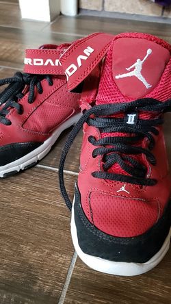 Jordan red and black size 13