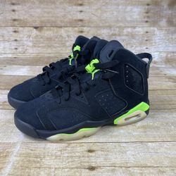 Nike Air Jordan 6 Retro Electric Green Style # 384665-003 Size 4Y w/ Box