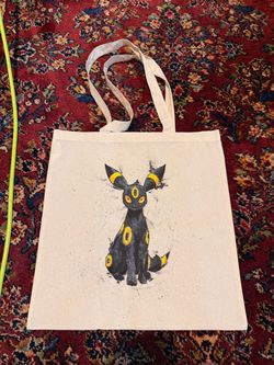 Hand painted Umbreon Tote Bag