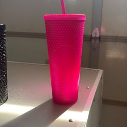 Pink Starbucks cup