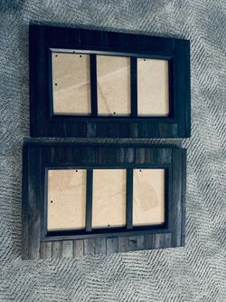 Dark brown farmhouse frames
