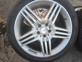 AMG OEM 19"staggerd MERCEDES Benz S550 Wheels With Tires