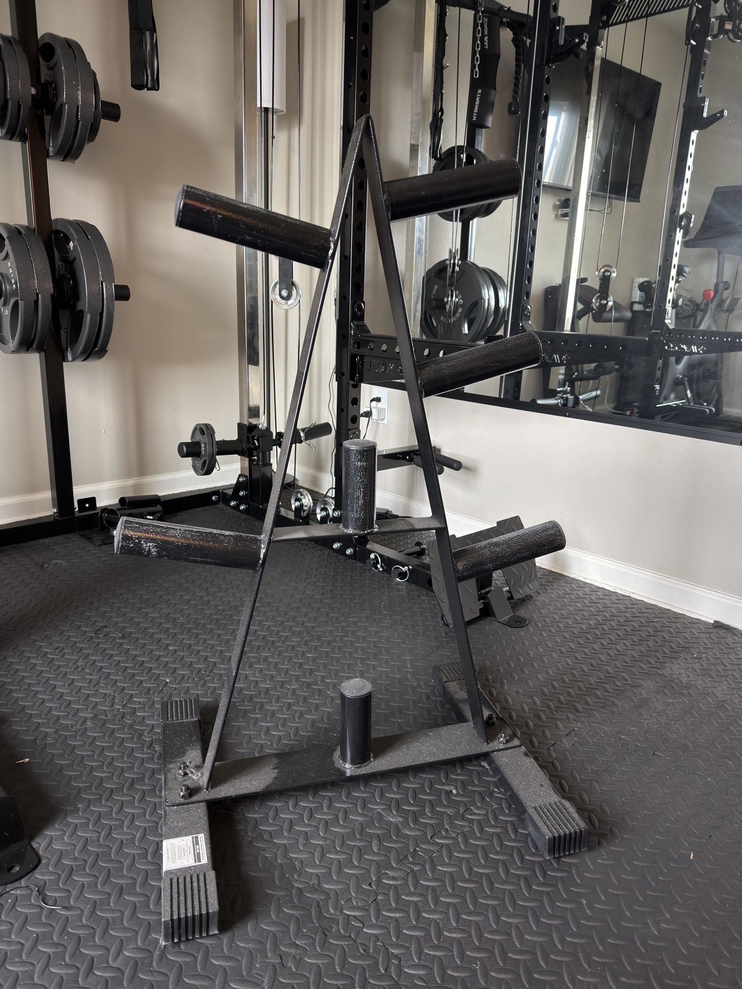 CAP Barbell Olympic 2-Inch Plate Rack