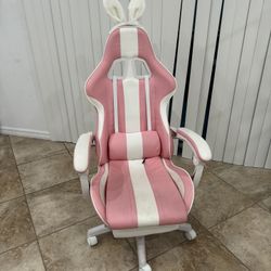 Bunny Pink Gaming Chair