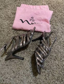 Nina Silver Heels
