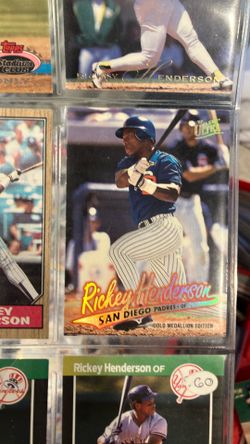 Rickey Henderson 1997 fleer ultra