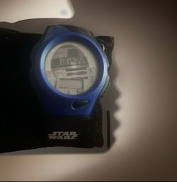 Lucasfilm Ltd. Accutime Watch Corp. Star Wars R2-D2 Digital Watch - Untested