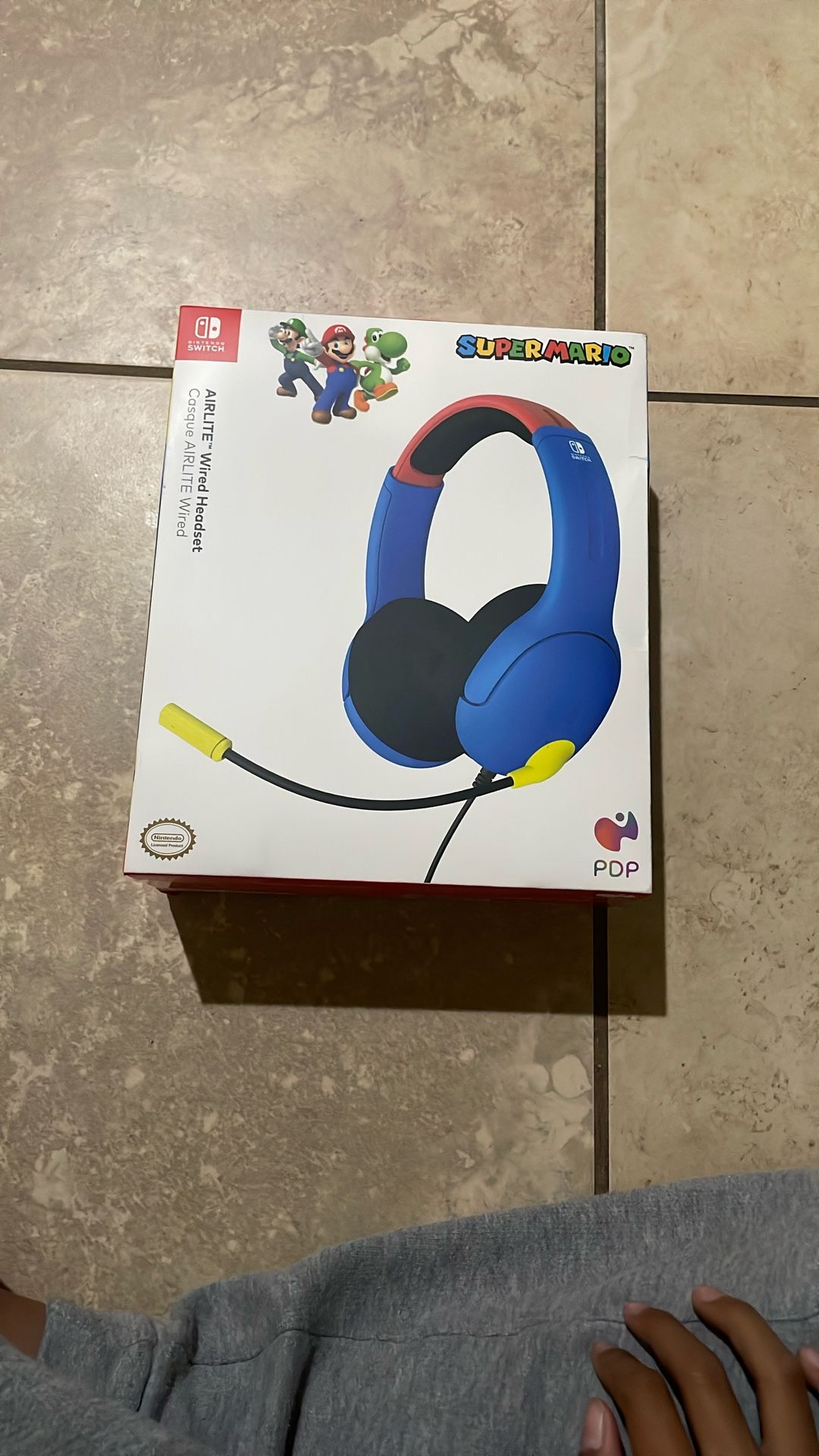 Nintendo Switch Super Mario Headset