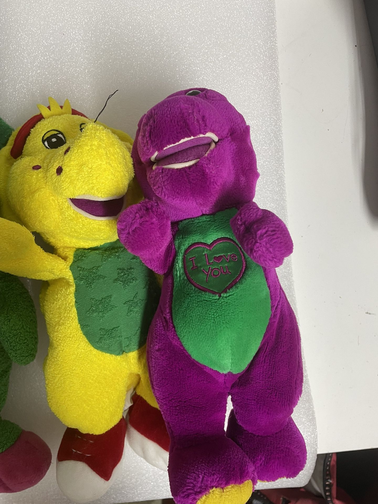 90’s Barney Baby Bop, And Bj Original Rare Clean