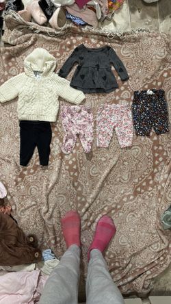 Babygirl Newborn Tops And Bottoms!