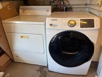 Samsung Washer & Kenmore Dryer Set – Excellent Working Condition
