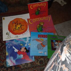 Lot Of. 8 Childrens Books. If 3 DISNEY, 2 CORDUROY  2+ Dots
