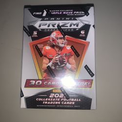 Panini Prizim Football Card Trevor Lawrence 
