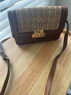 Steve Madden Woven Crossbody Bag