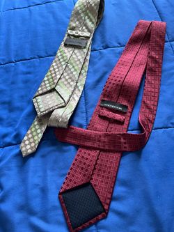 Set of 2 Men's Dress Ties $30 for both total $15 each