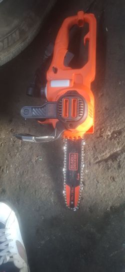 Black and decker electric chainsaw