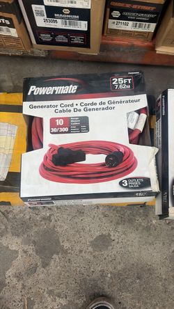 Generator cord