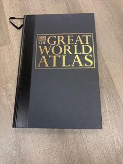 Extra Large World Atlas Book