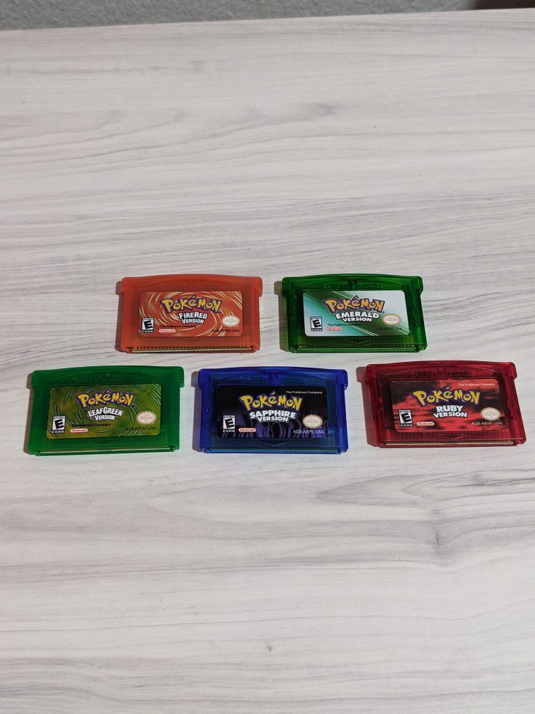 Pokemon Games GBA ($25 Each)