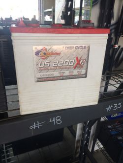 Baterías para carro de golf