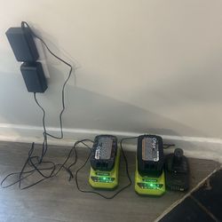 Ryobi chargers.