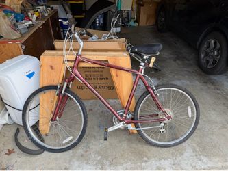 Red Adult Bicycle