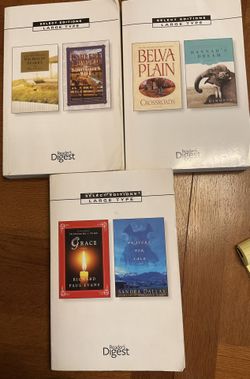 3 Readers Digest Books