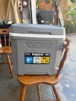 Unused cooler- 38 qt Igloo w/wheels