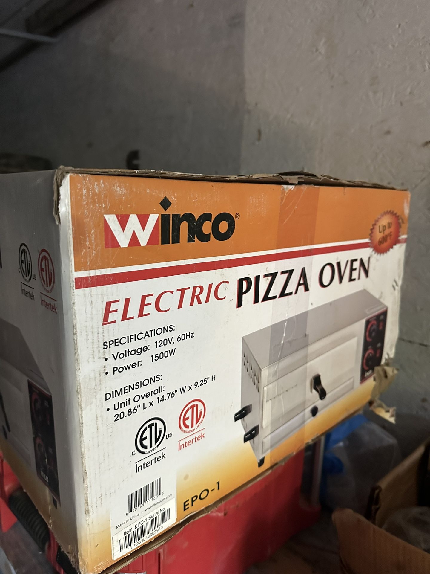 electric pizza oven