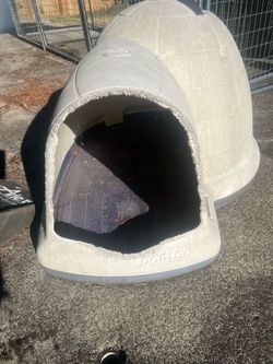 Dog house igloo