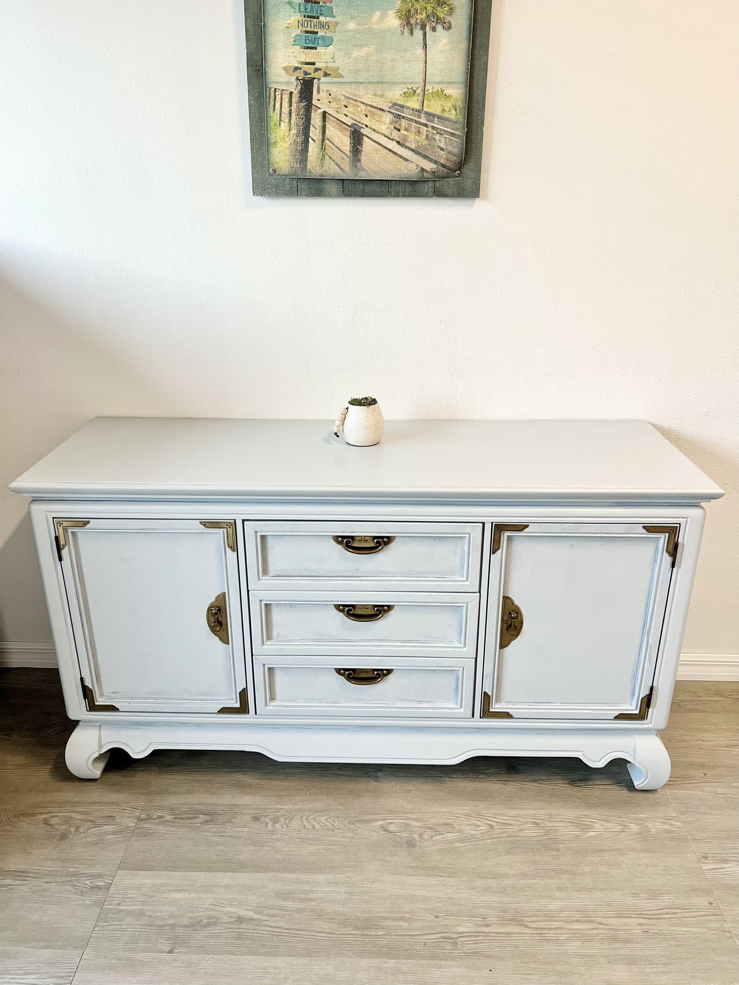 Refinished Solid Wood Dresser