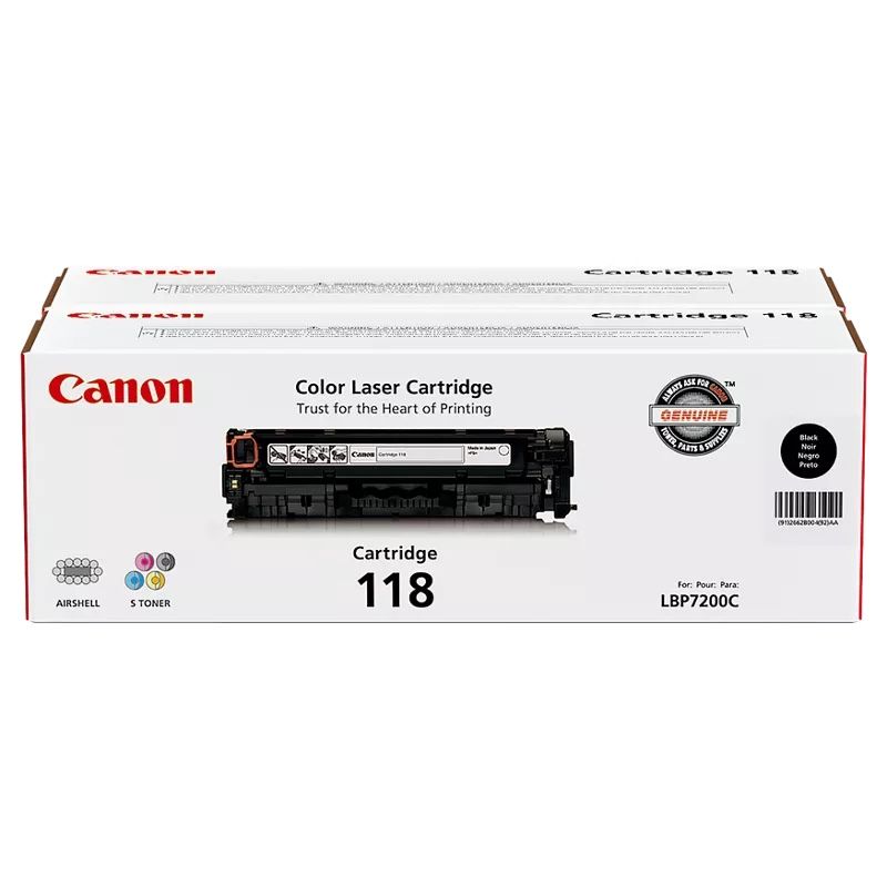 Canon Genuine Toner Cartridge 118 – New
