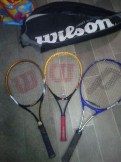 Tennis Rackets Set with Bag