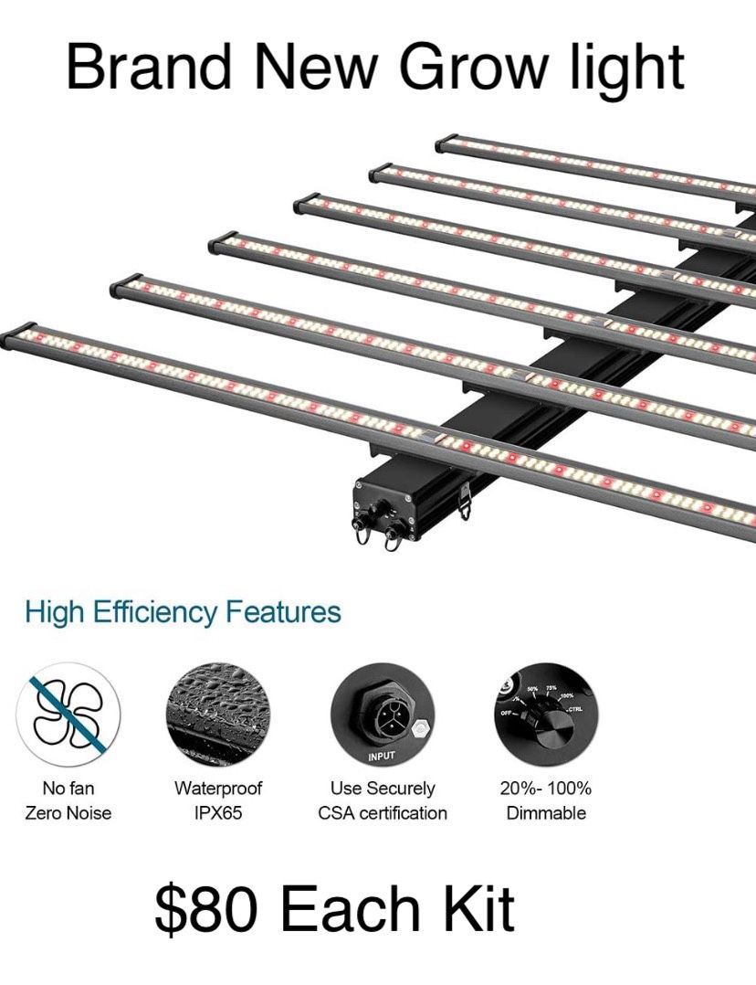 Indoor Grow Light 600 Watts Commercial Grower Great For MMJ Grows