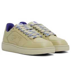Burberry Leather Stock Sneakers