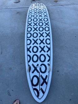 Epoxy Roxy longboard