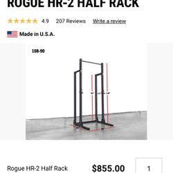 Rouge HR2 Half Rack
